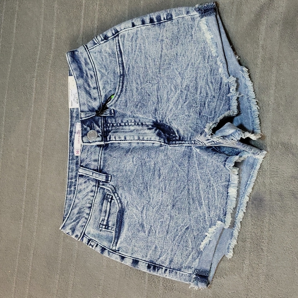 So High Rise Curvy Shortie Juniors shorts